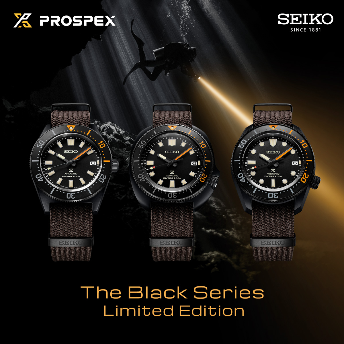 Seiko Prospex presenta The Black Series Limited Edition- Grupo Duplex